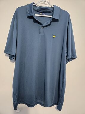 Jack Nicklaus Men’s XL Blue Performance Polo – Golden Bear Logo